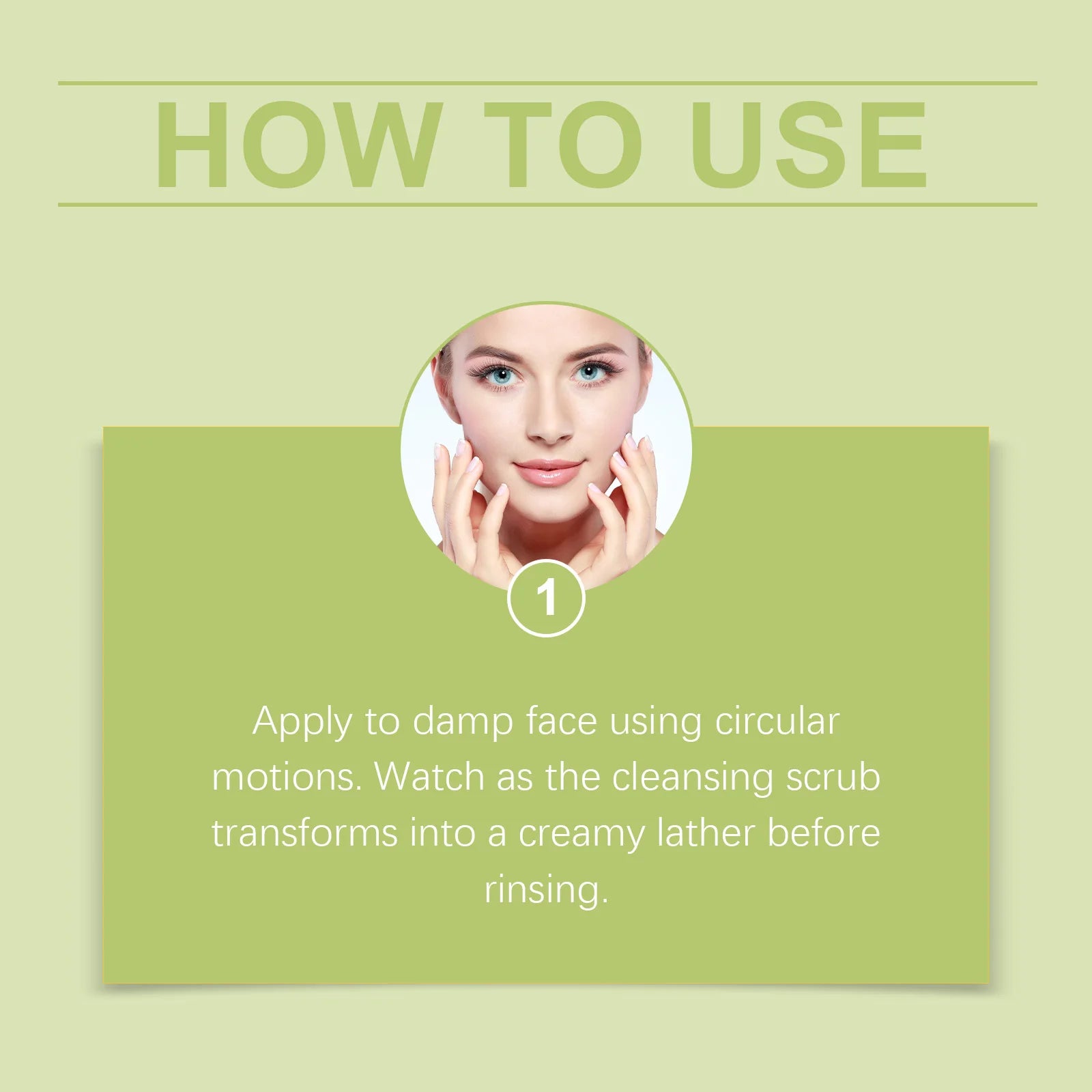 Green Tea Facial Scrub - Deep Pore Exfoliation - Natural Skin Care Scrubs Treatments Tidesmit