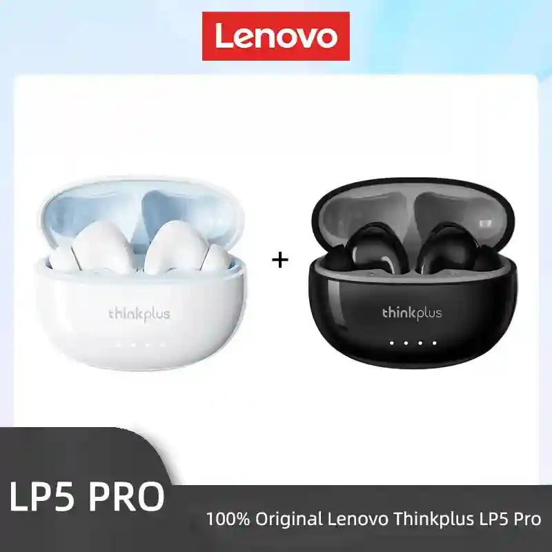 Wireless Bluetooth Earbuds with Low Latency Audio and Noise Cancellation 1White 1Black Tidesmit