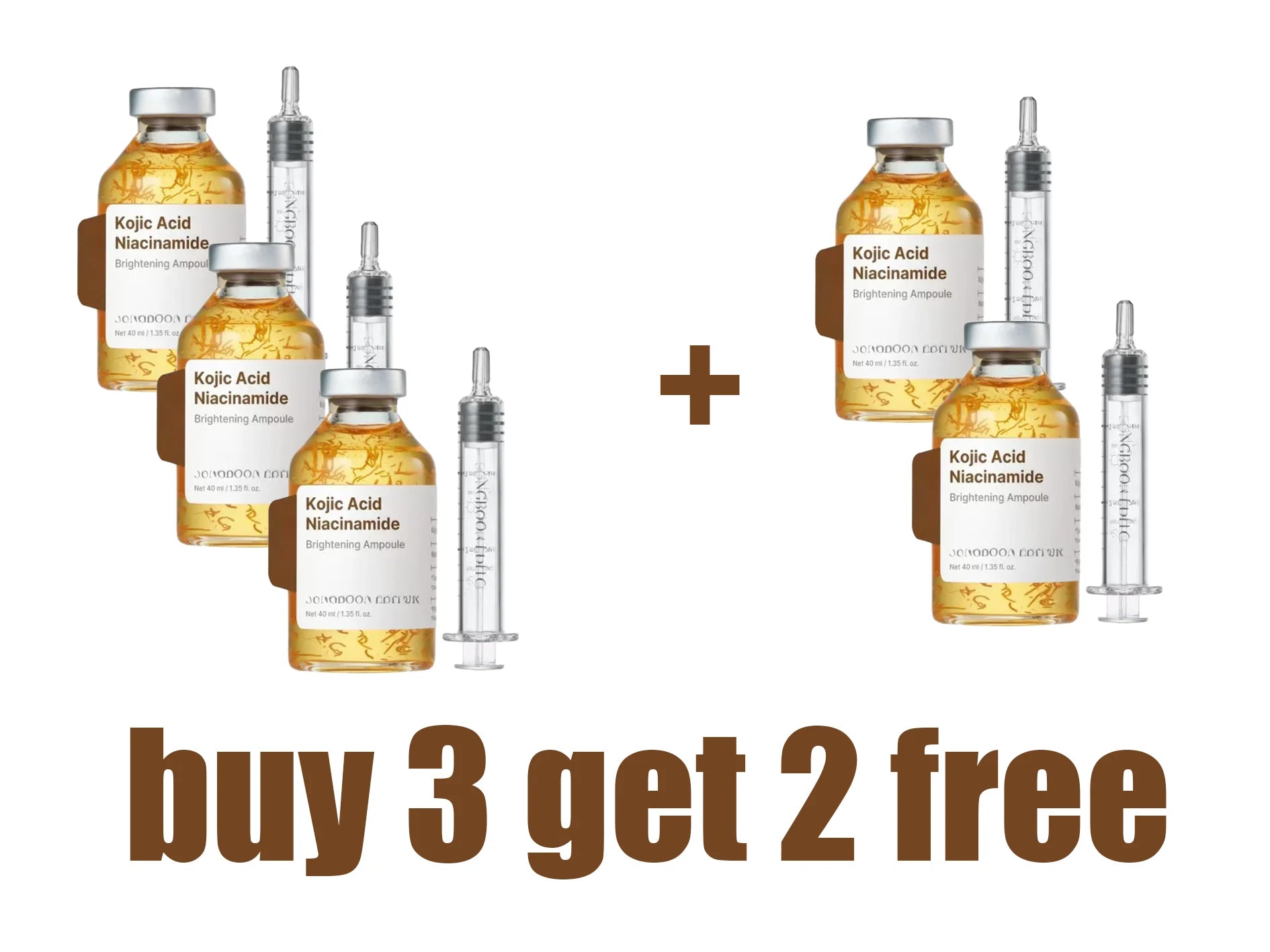 Kojic Acid Turmeric Facial Ampoule Serum With Niacinamide Deep Moisturizing Nourishing Essence