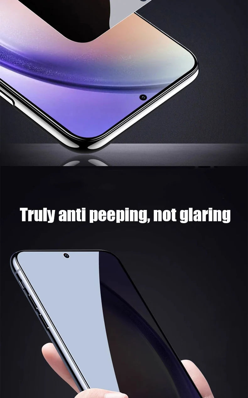 2Pcs Privacy Screen Protector for Samsung Galaxy A52 A53 A13 A52S A32 A02S A03S A12 A72 A22 A33 A73 5G Anti-spy Tempered Glass AE Tidesmit