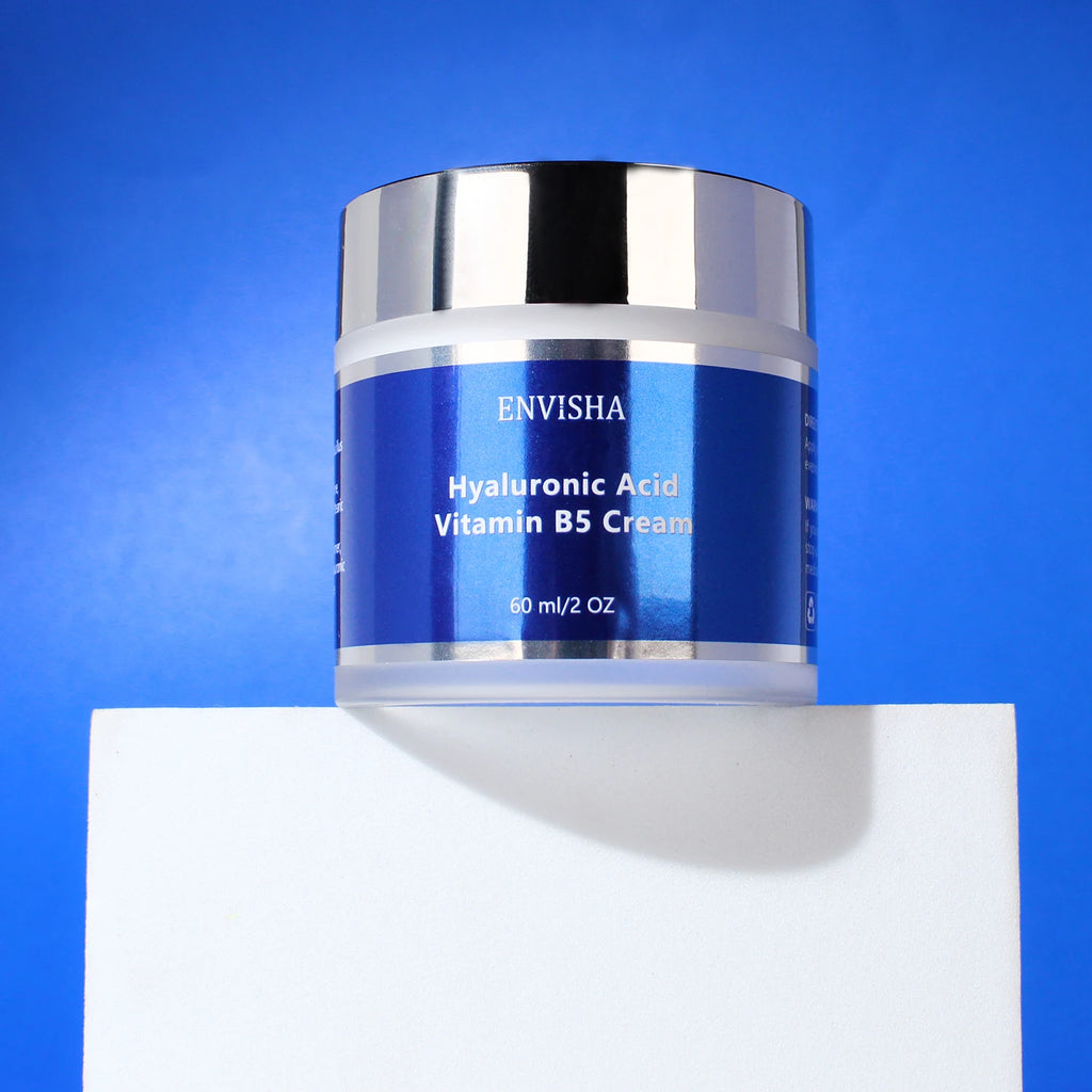 ENVISHA Face Cream Hyaluronic Acid&Vitimin B5 Skin Care Anti-Wrinkle Aging Moisturizing Shrink Pores Whitening Smooth Firming