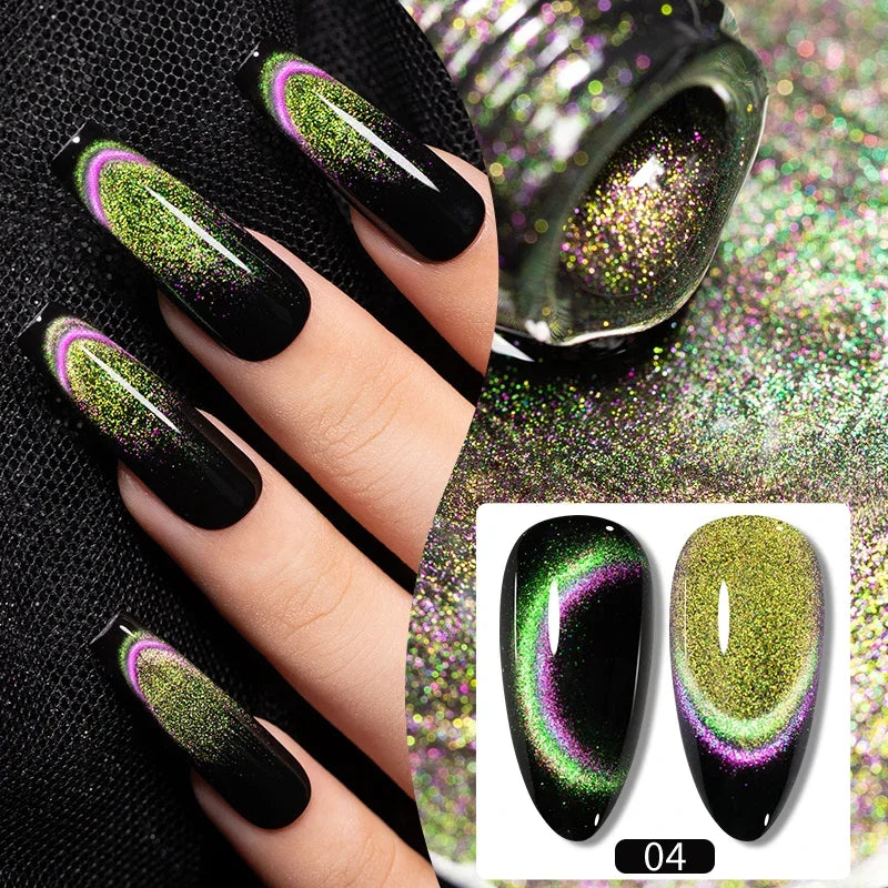 Cat Eye Magnetic Gel Polish 7.5ml - Professional Long-Lasting Nail Art Permanent Makeup Machines Tidesmit