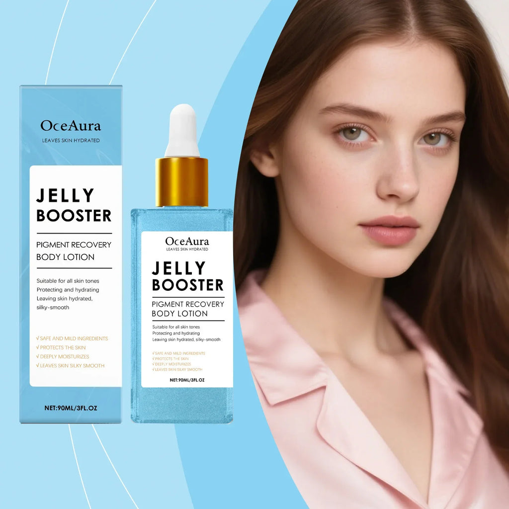 Jelly Booster Pigment Booster Recovery Body Lotion,Nicotinamide Visual Brightening Serum,Hydration Moisturizing,Fade Dark Spots