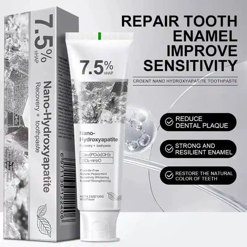 Tidesmit 7.5% Hydroxyphosphate teeth whitening toothpaste for stain removal and fresh breath oral cleaning