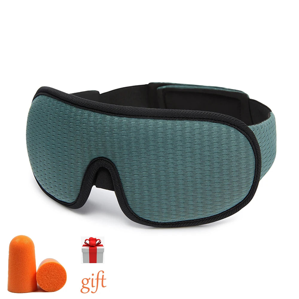3D Sleeping Mask Block Out Light Sleep Mask for Eyes Sleepmaker EyeShade Blindfold Sleeping Face Mask Eye Patch Breathable