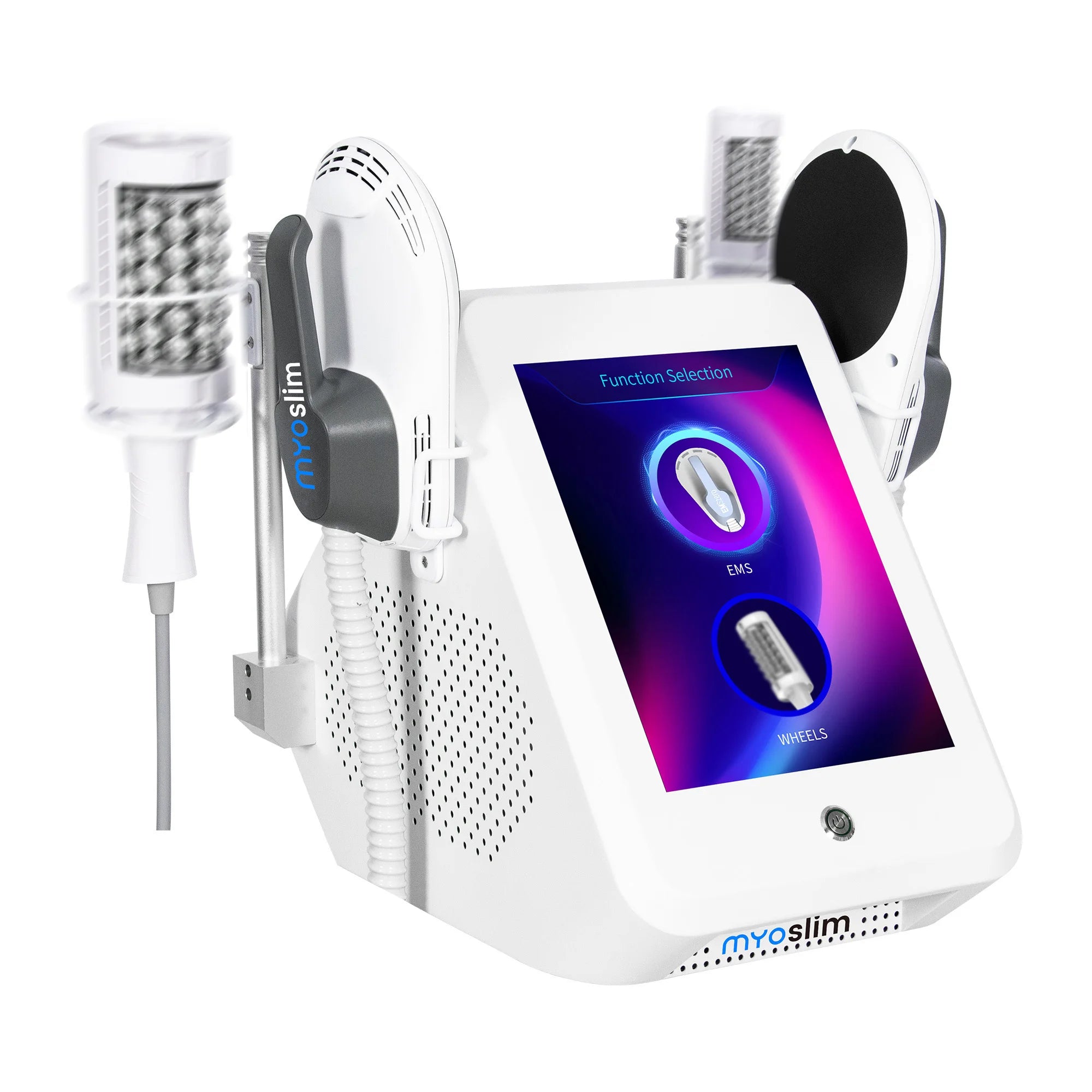 EMS RF Body Contouring Machine with 4 Handles | Tidesmit Pro Series Body Shaping Massage Equipment Tidesmit