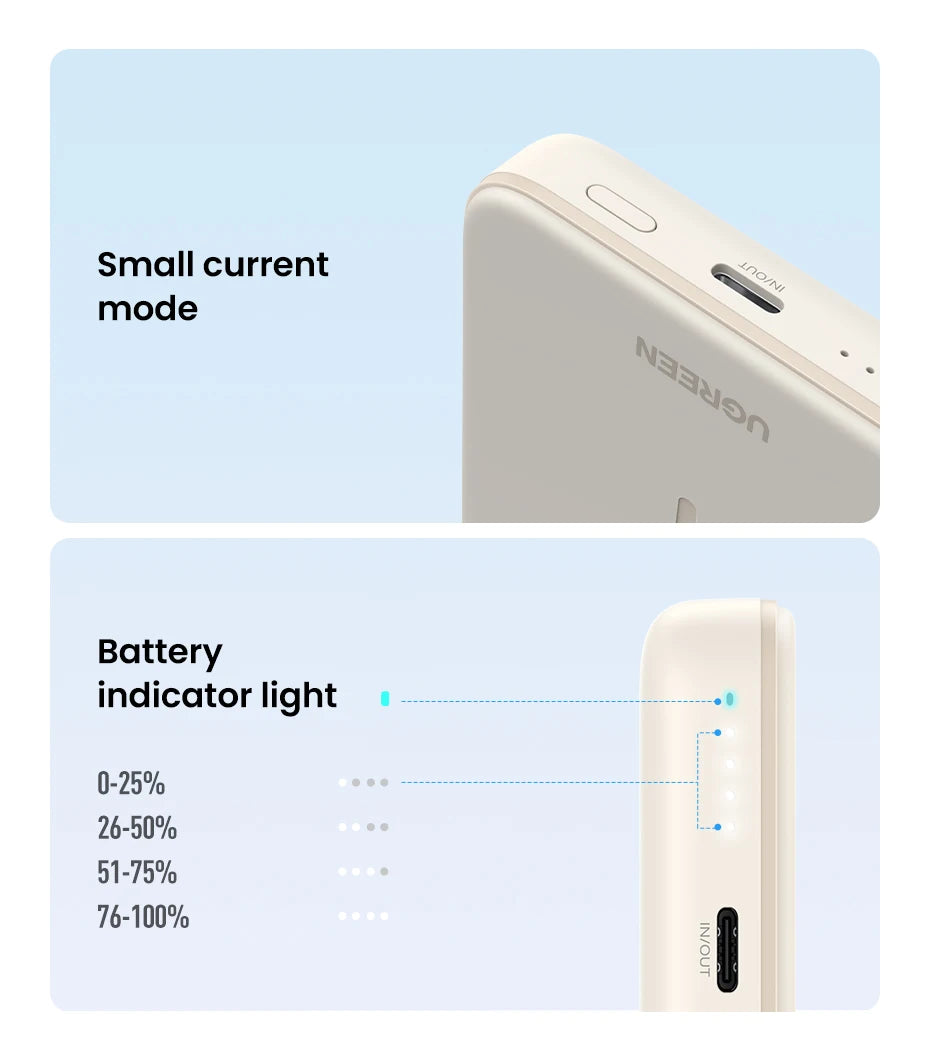 Magnetic Power Bank 10000mAh Portable Wireless Charger - Tidesmit Tidesmit