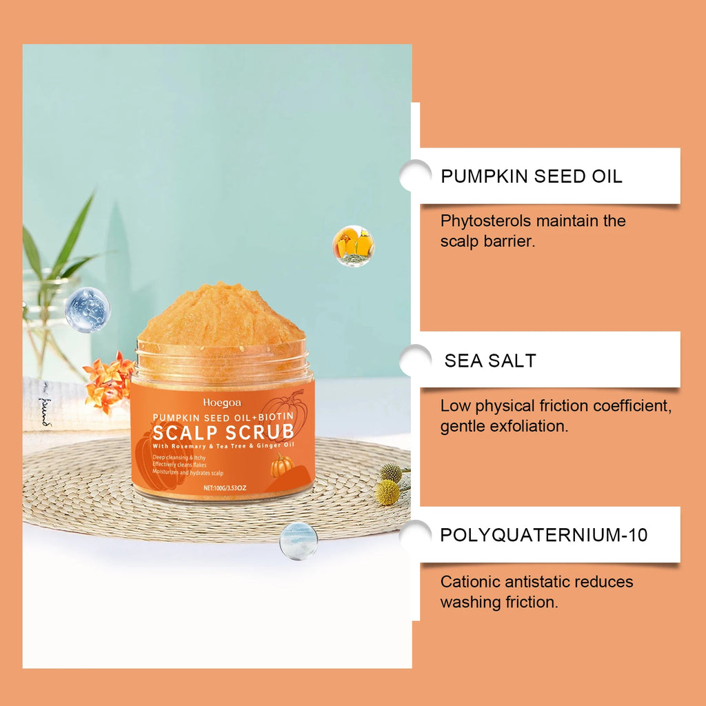 Scalp Nourishing Scrub: Professional Gentle Exfoliating Hair Treatment Scrubs Treatments Tidesmit