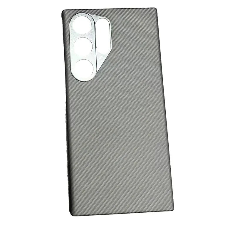 Samsung Galaxy S24 Ultra Carbon Fiber Case - Slim Magnetic Drop Protection Black-Grey 600D B China Mainland Tidesmit