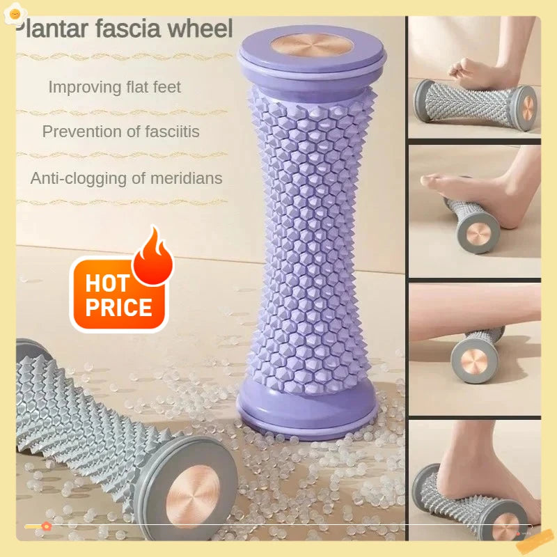 Foot Massager Roller for Plantar Fasciitis Relief | Tidesmit Wellness Relaxation Treatment Tidesmit