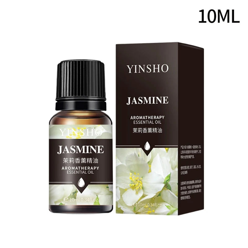 10ml Essential Oils For Humidifier Aromatic Diffuser Lavender Sakura Rose Coffee Sandalwood Lemon Fragrance Oil Making Candles