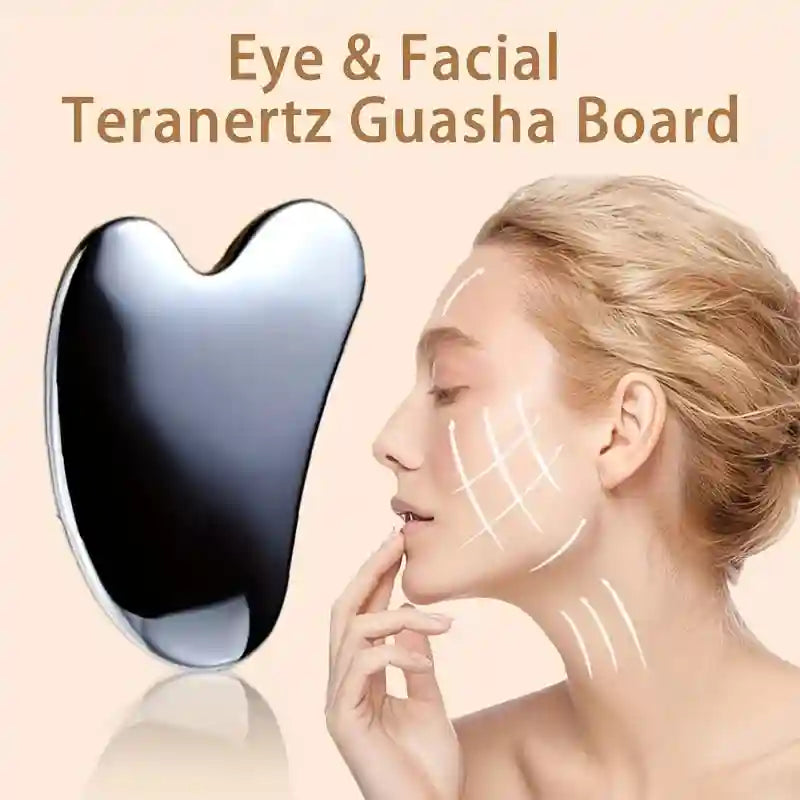 Dolphin Gua Sha Tool | Professional Stainless Steel Facial Massage Board Massage Roller Tidesmit