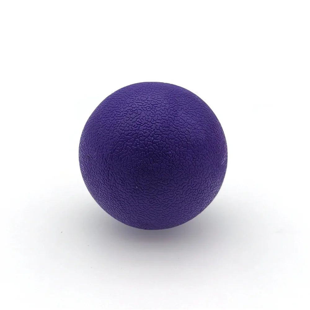 Peanut Massage Ball for Muscle Pain Relief – Durable TPE Fitness Tool Back Massage Instrument Purple Tidesmit