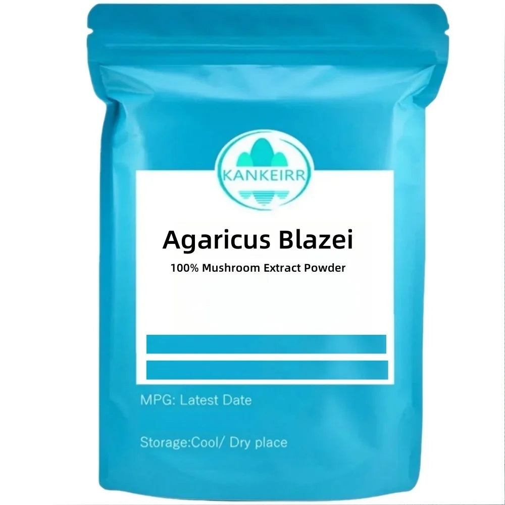 Customized Aluminum Foil Bag Packaging for Narual Agaricus Blazei Extract Powder, ABM Mushroom Powder Out Packing