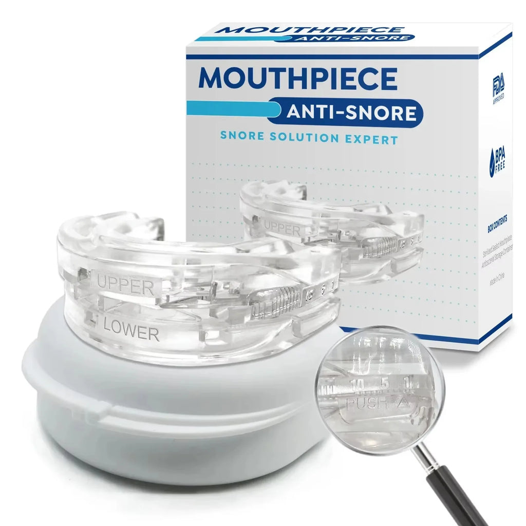 Anti-Snoring Teeth Bruxism Mouthguard - Sleep Improvement Device for Snoring And Apnea - Pack of 1/2/3/4/5 Pcs