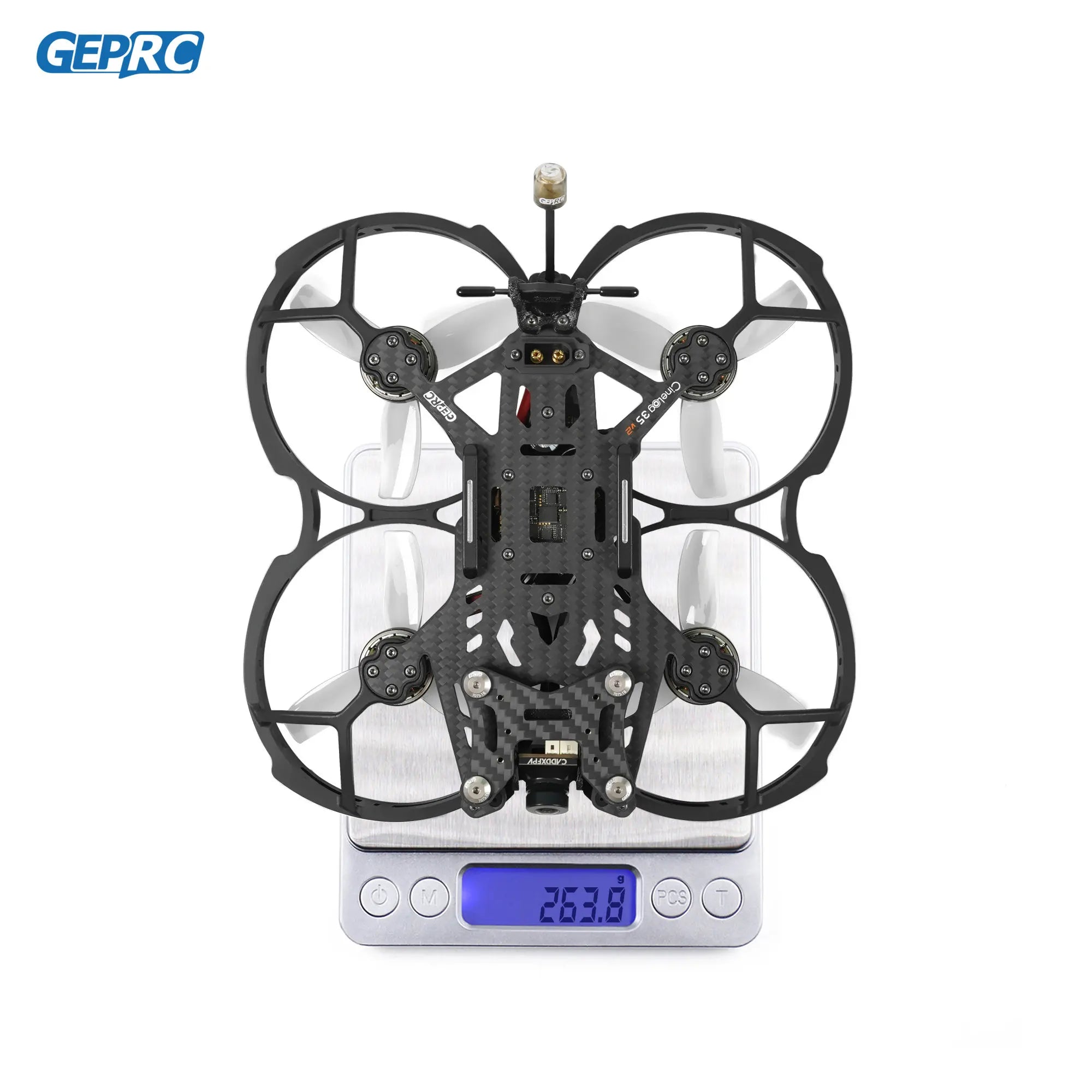 GEPRC Cinelog35 V2 Analog 6S FPV Drone for Freestyle Cinematography Tidesmit