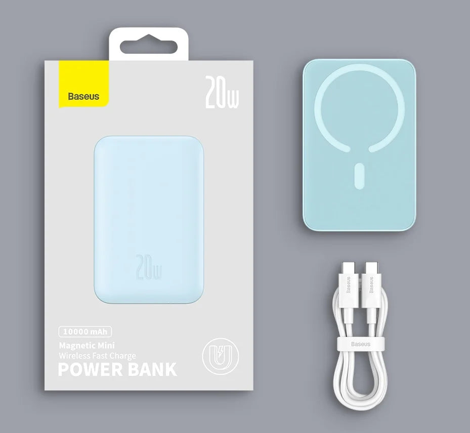 Magnetic Wireless Power Bank 20000mAh PD Fast Charger for iPhone 16 Tidesmit