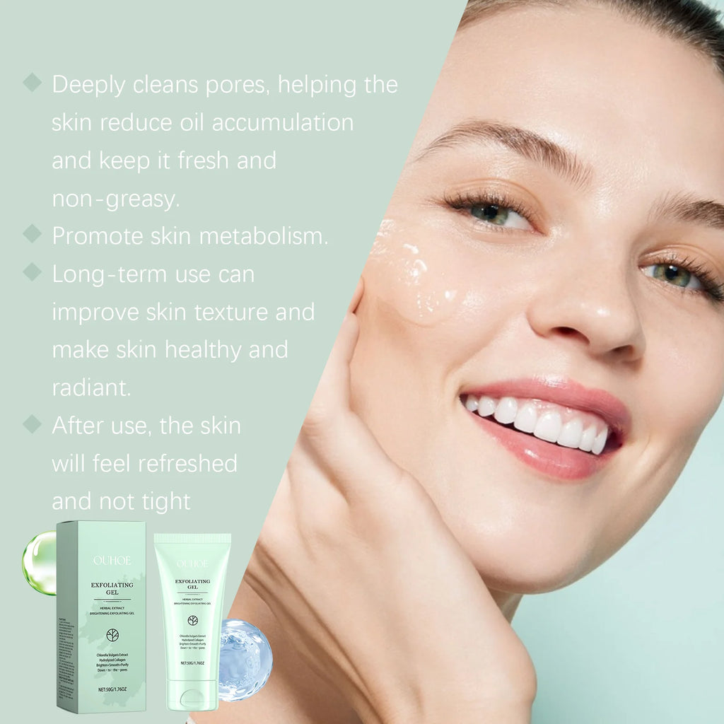 Exfoliating Peeling Gel for Dark Spots - Deep Pore Cleansing 50g Scrubs Treatments Tidesmit