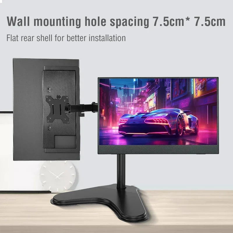 Anmite 16-Inch 144Hz Portable Touch Monitor Non-touch optional 1200P For XBox PS4 / 5 Switch Cell Phone PC Loptop Extension