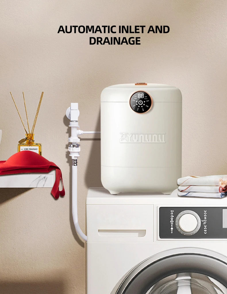 Tidesmit portable small washing and drying machine for underwear and socks compact integrated laundry appliance 9