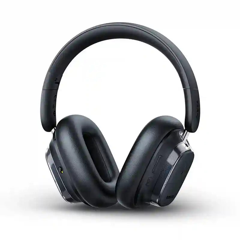 Wireless Headphones with Active Noise Cancellation & Spatial Audio - Black Tidesmit