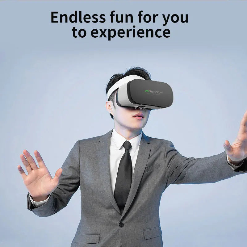 VR Headset for Smartphone 3D Experience - Adjustable G19 Model Tidesmit