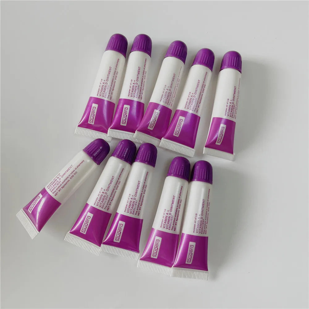 Tidesmit Fougera Vitamin A+D tattoo aftercare ointment for PMU, eyebrow, and lip healing anti-scar repair gel.