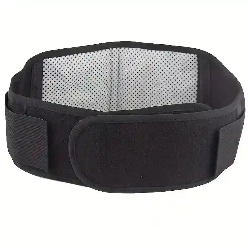 Back Massage Belt with 20 Magnets - Adjustable Waist Support (Black) Back Massage Instrument Tidesmit