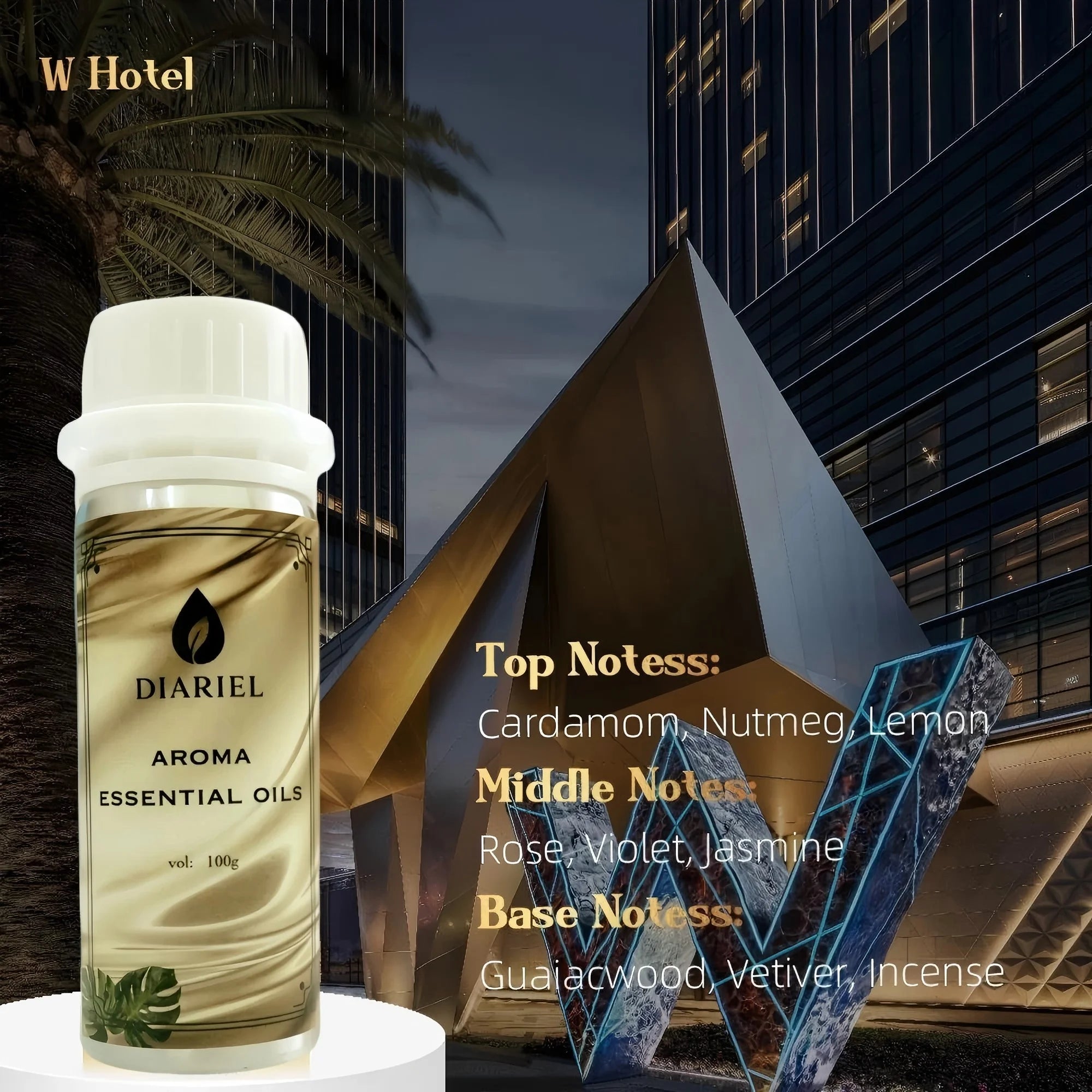 100ml Diaurelle Diffuser For Fragrance Oils Scent Hotel Premium Essential Oil for Aromatherapy Diffuser Waterless Diffuser Oil