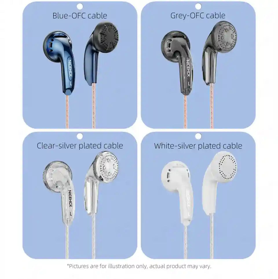 Wired 3.5mm HiFi Earbuds - Green Monitor Headphones for Clear Audio Tidesmit
