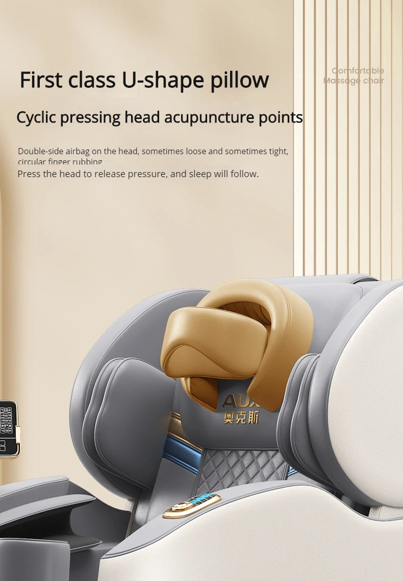 Massage Chair Zero Gravity 4D Spa - Full Body Recliner with Heat Therapy Massage Chairs Tidesmit