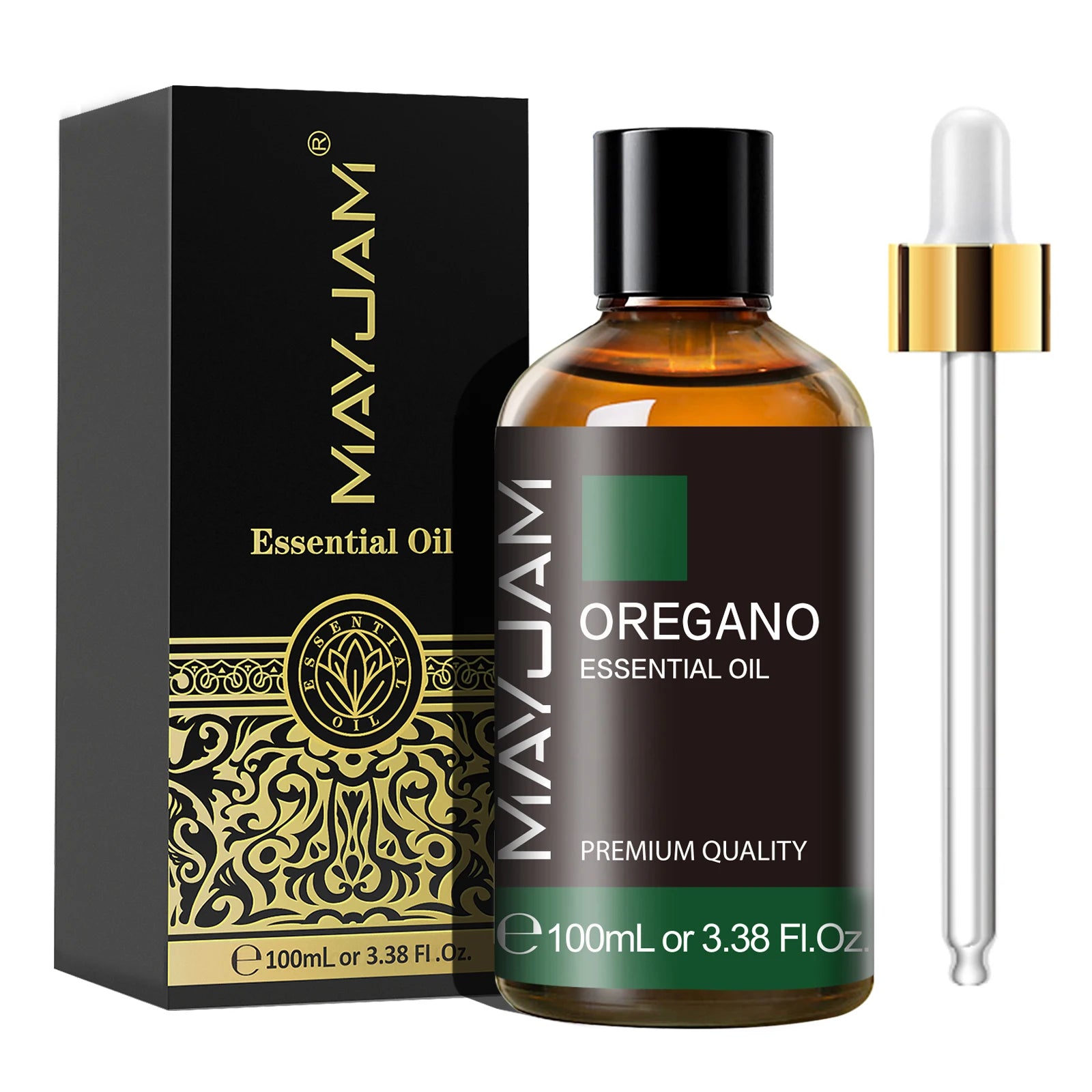MAYJAM 100ml Pure Natural Essential Oil May Chang Sandalwood Lavender Vanilla Oregano Eucalyptus Oil for Humidifier Diffuser