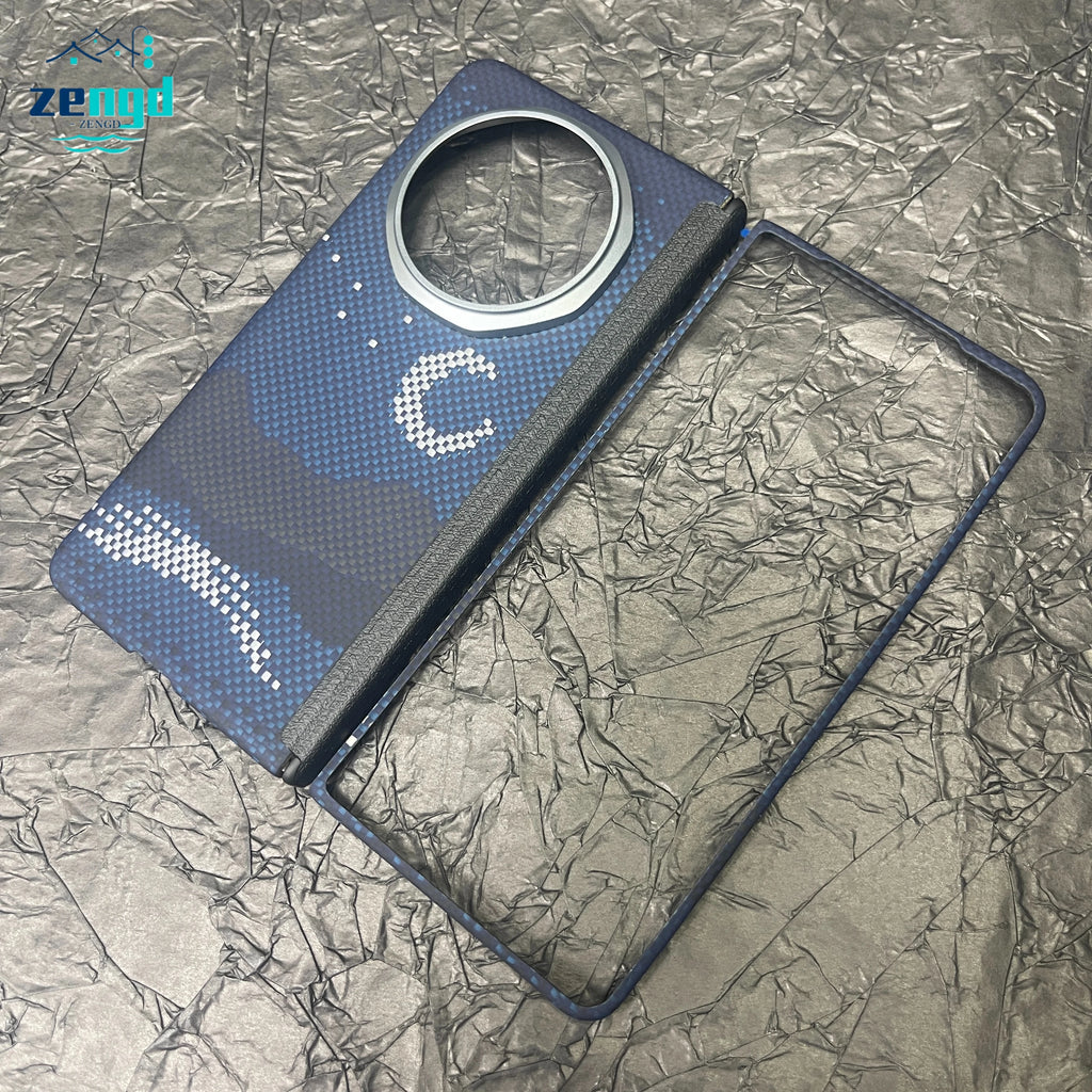 Honor Magic V5 Aramid Fiber Magnetic Case - Slim Shock-Absorbing Cover China Mainland Honor magic v5 Tidesmit