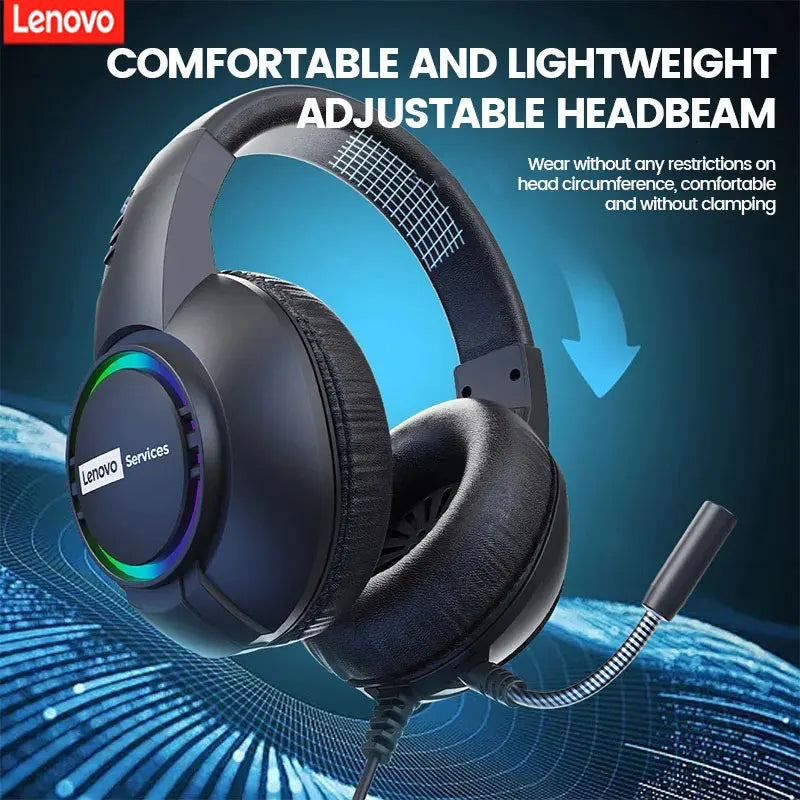 Wired Gaming Headset with 7.1 Surround Sound and RGB Lighting - E08 USB Tidesmit