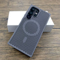 Samsung Galaxy S25 Magnetic Heat Dissipation Phone Case | Slim Shockproof Gray Tidesmit