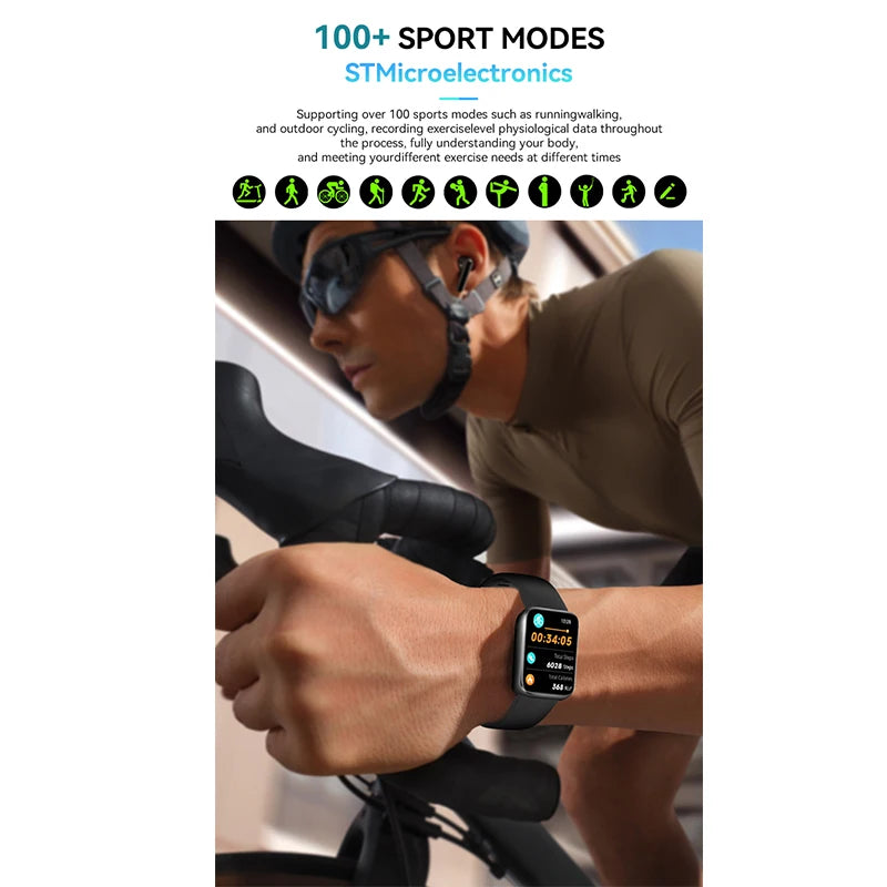 VALDUS VS13 Pro Smartwatch Woman Man Fitness Cycling Heart Rate Tracking Waterproof Voice Assistant BT Call 2026 New Smart Watch