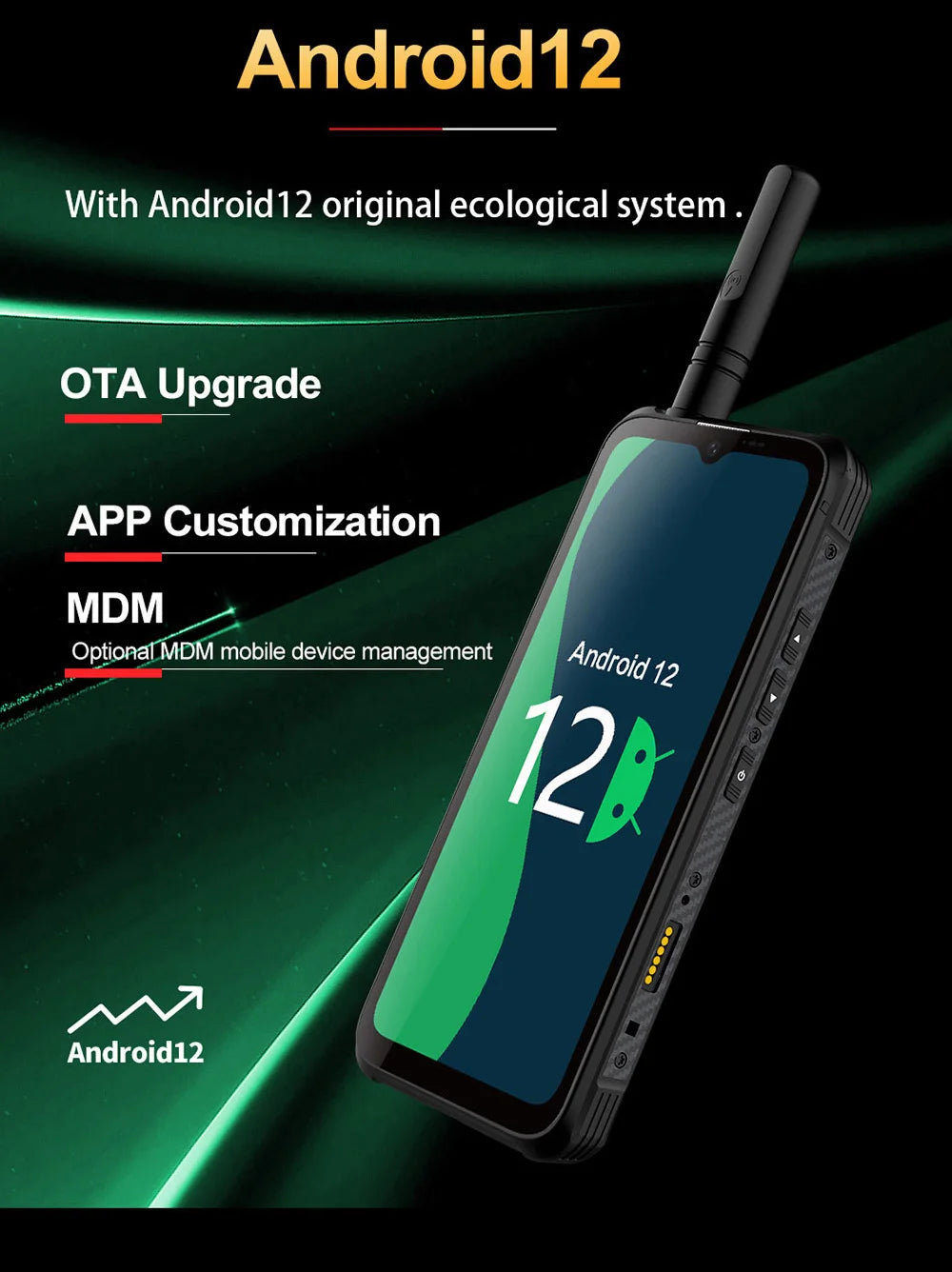 CONQUEST 5G Smartphone Network108MP Camera 12GB 512GB 66W Thermal Imaging  IP68 Waterproof NFC