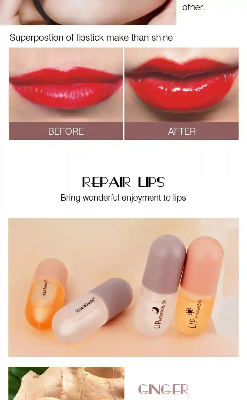 Lip Plumping Gloss Serum | Hydrating Anti-Wrinkle Lip Care Lip Care Tidesmit