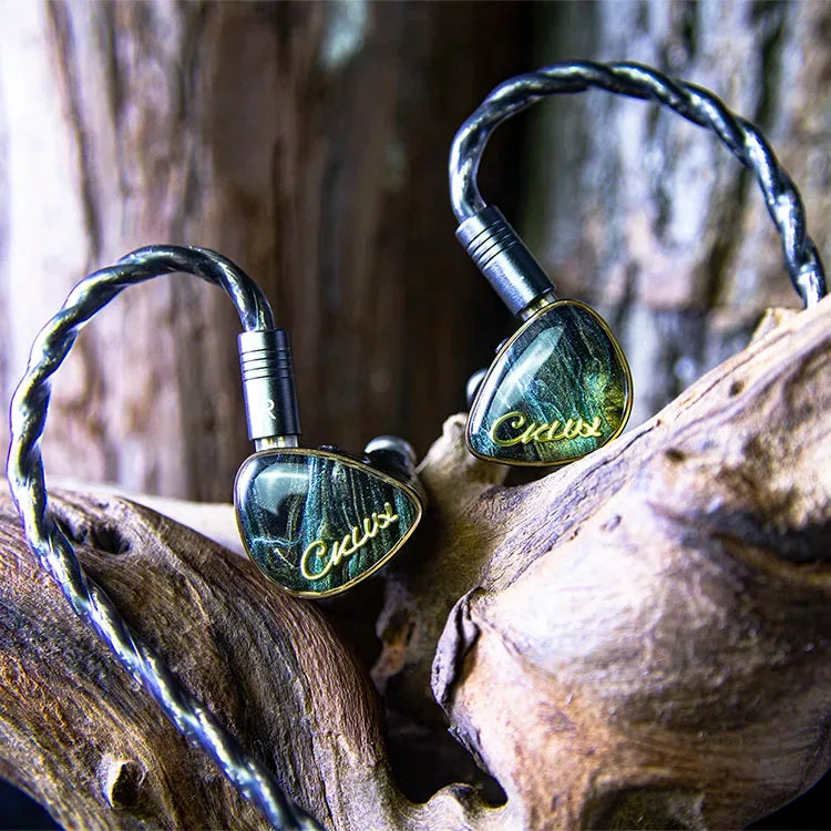 14-Driver In-Ear Monitors Hybrid HiFi Headphones - CK2V Green - Tidesmit Tidesmit