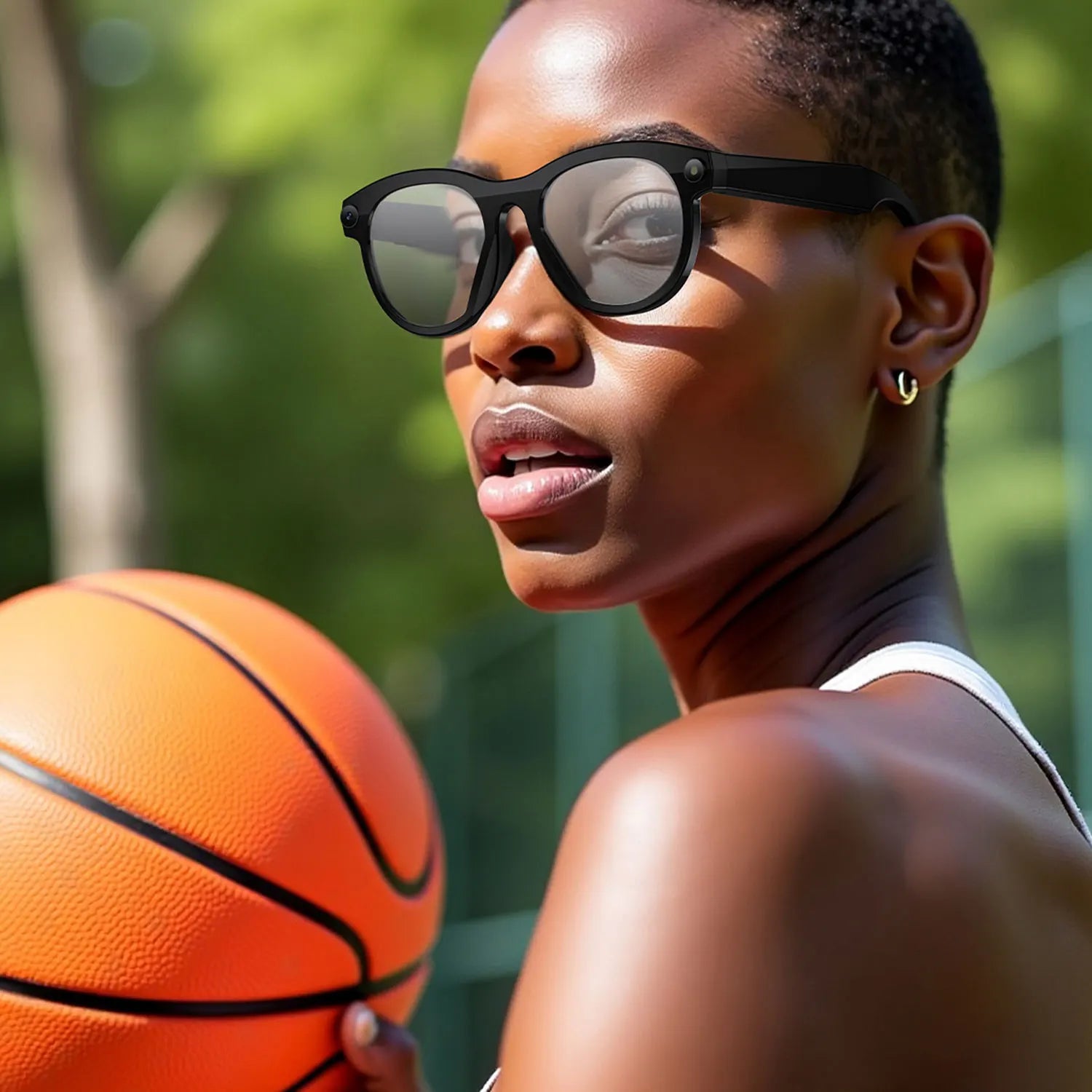 AI Smart Glasses with Camera & Bluetooth Audio | Tidesmit Tech Tidesmit