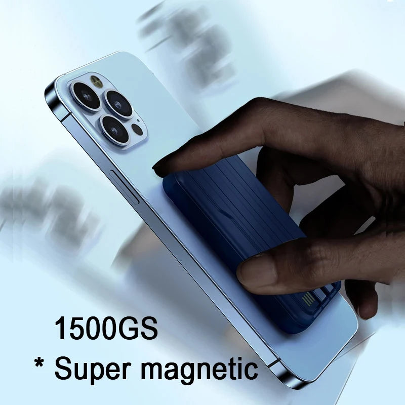 Magnetic Wireless Power Bank 10000mAh PD Fast Charger - Tidesmit Tidesmit