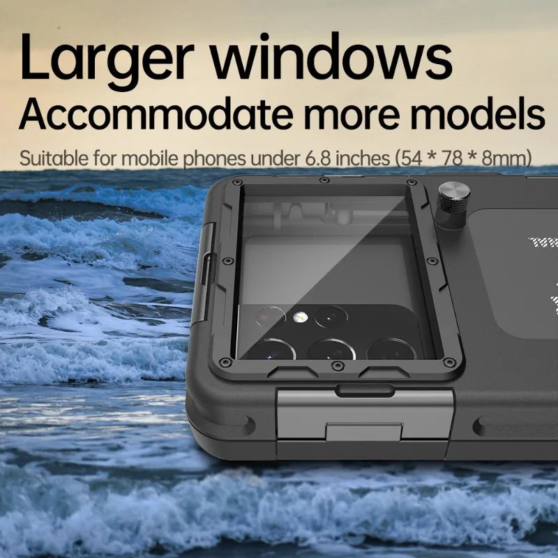 Waterproof Phone Case for Galaxy S25 Ultra: Military-Grade Protection Tidesmit