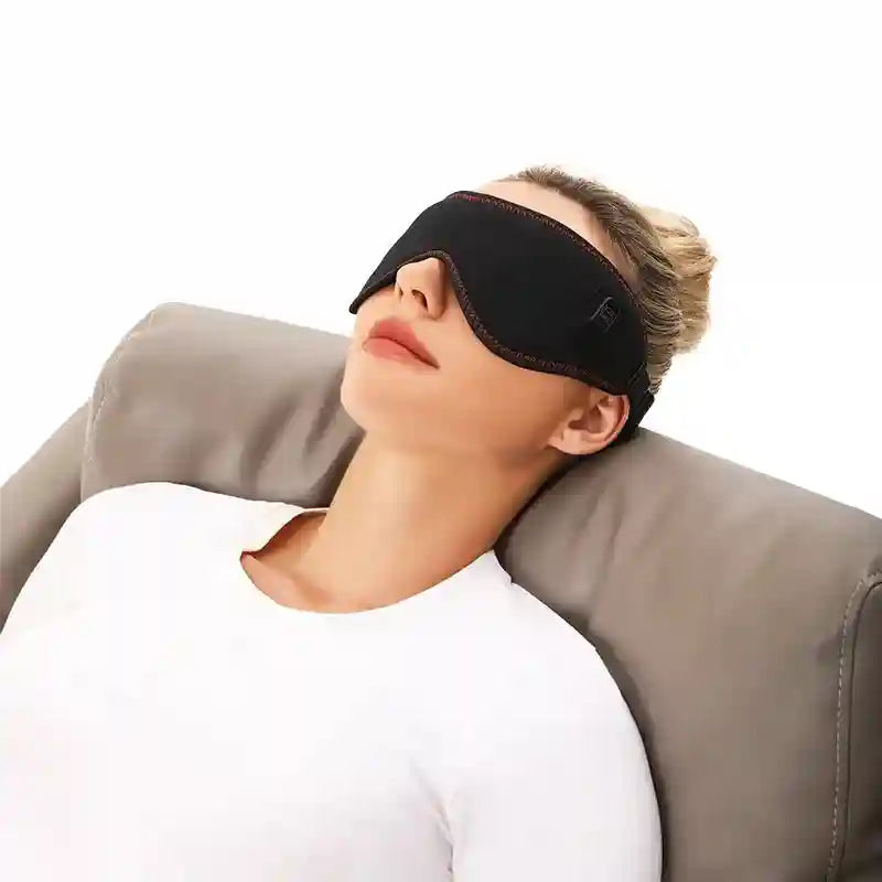 Heated Eye Massager for Dry Eyes Relief – USB Powered Wellness Device Massage Roller Tidesmit