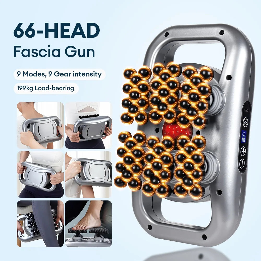 Deep Tissue Massage Gun: Portable Electric Muscle Recovery Massager Back Massage Instrument Tidesmit