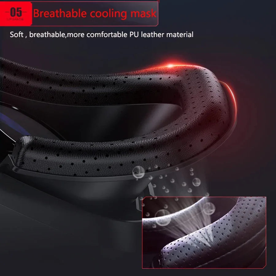 VR Headset for Smartphones: Immersive 3D Spatial Audio Glasses Tidesmit