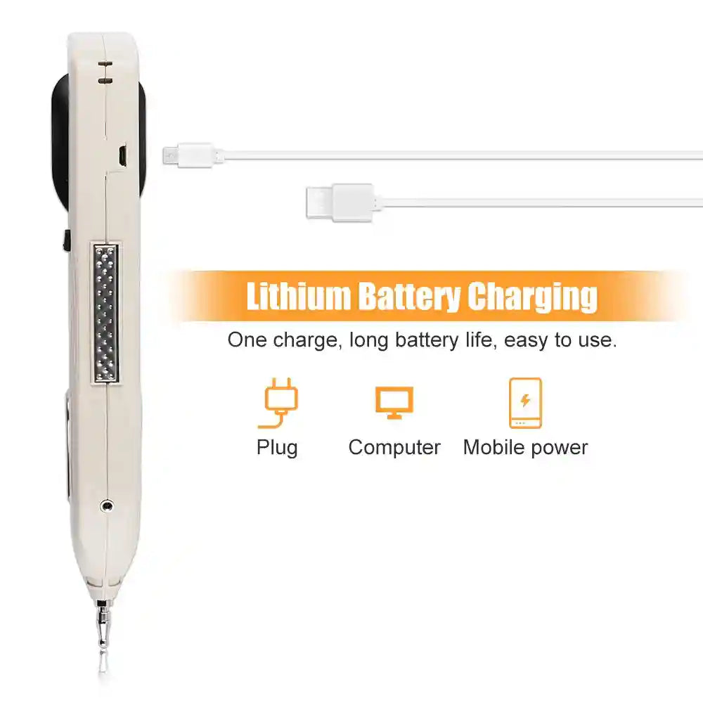 Acupuncture Pen Digital Electric Muscle Stimulator for Home Relaxation Relaxation Treatment Tidesmit