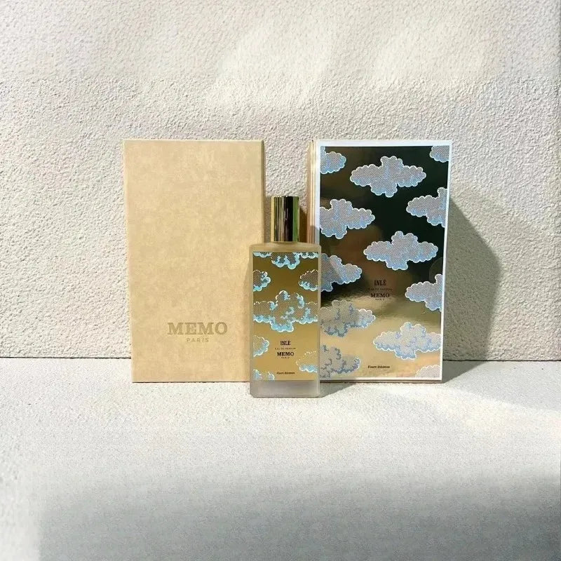 Tidesmit MEMO Luxury Unisex Eau De Parfum, a long-lasting woody leather scent in a 75ml bottle for an elegant finish.