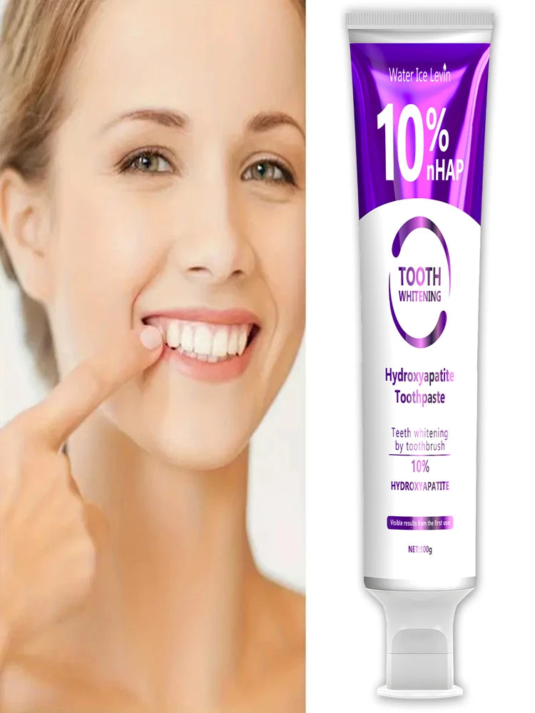 Tidesmit 10% Nanoh Hydrogen Oxide teeth whitening toothpaste for deep cleaning and confident daily oral care
