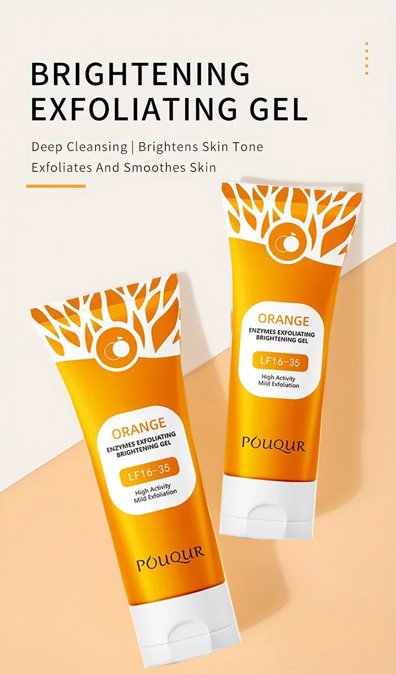 Exfoliating Peeling Gel for Face - Brightening Facial Scrub Treatment Scrubs Treatments Tidesmit