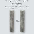 Fire Rod Solid High-purity Pure Magnesium Alloy Rods Outdoor Camping Survival Emergency Fire Metallic Magnesium Strip Survival